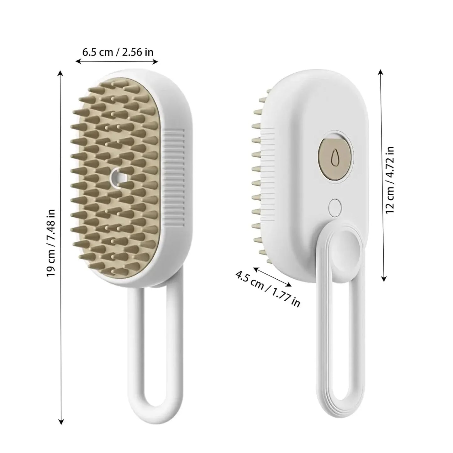 Pet Hair Removal Comb USB Rechargeable for Cats & Dogs