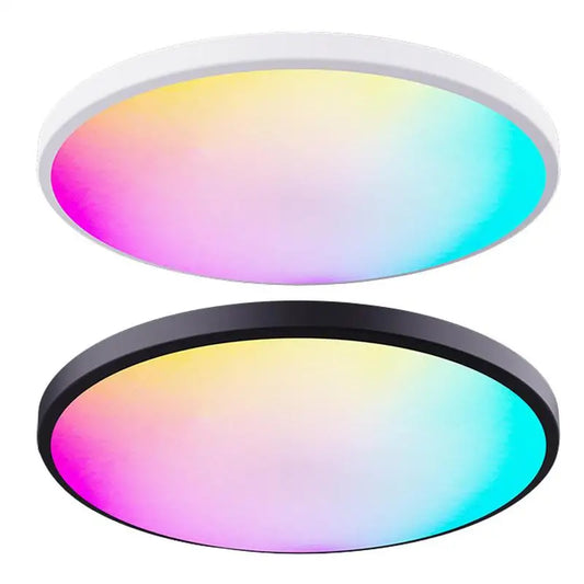 LED Ceiling Light with Remote, 3000K-6500K Recessed Fixture